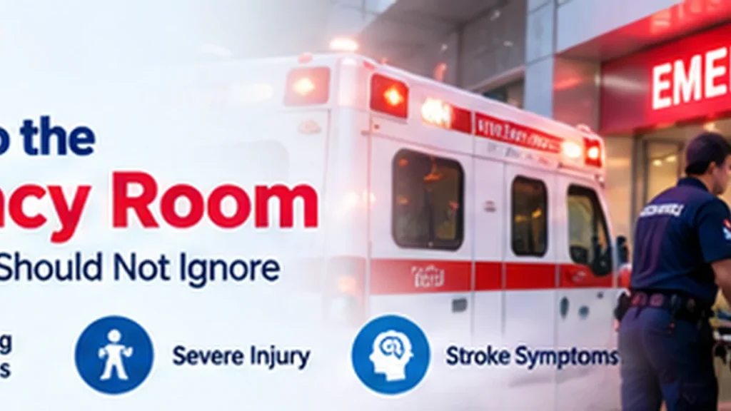 Hospital emergency department entrance for urgent medical care