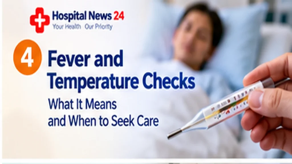 Fever and Temperature Checks: What the Numbers Mean